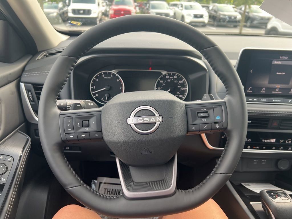 2025 Super Black Nissan Rogue SV FWD SUV