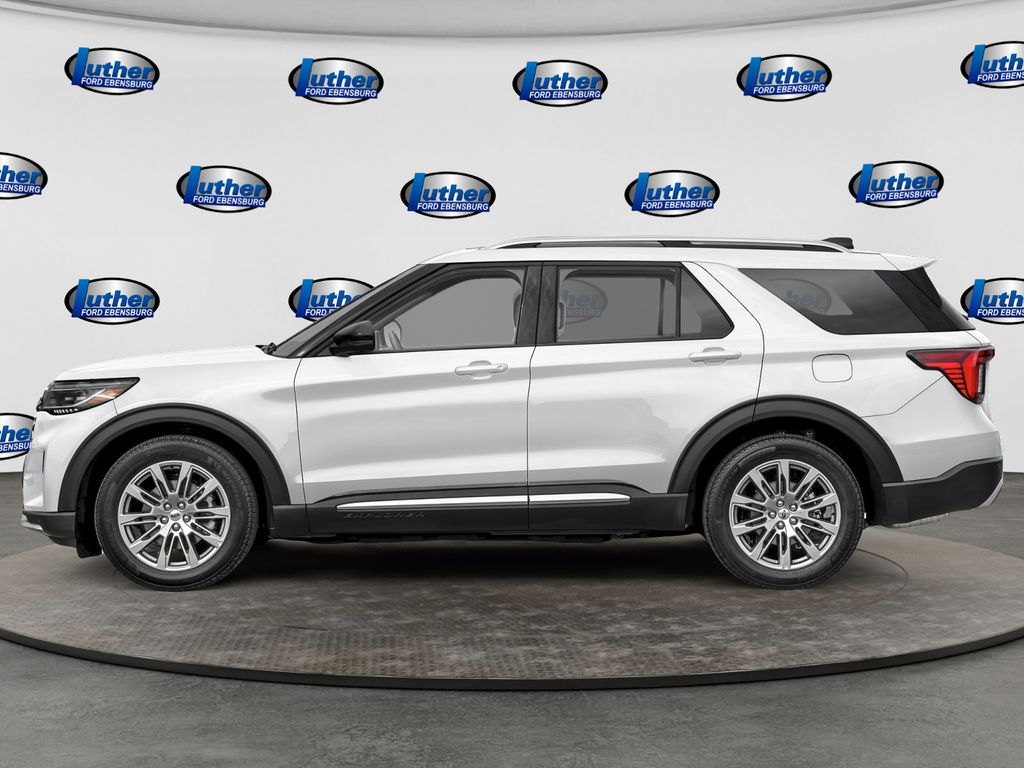 2026 Ford Explorer Platinum White at Grove City Ford