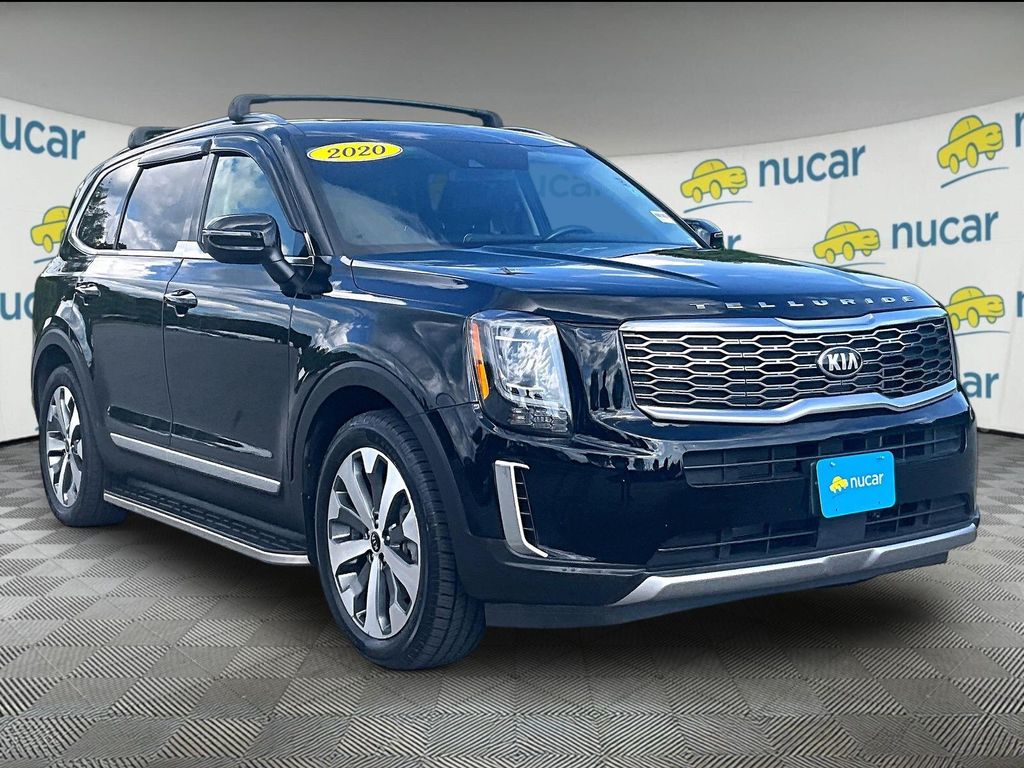 Ebony Black 2020 Kia Telluride SUV / Crossover All-Wheel Drive 8-Speed Automatic