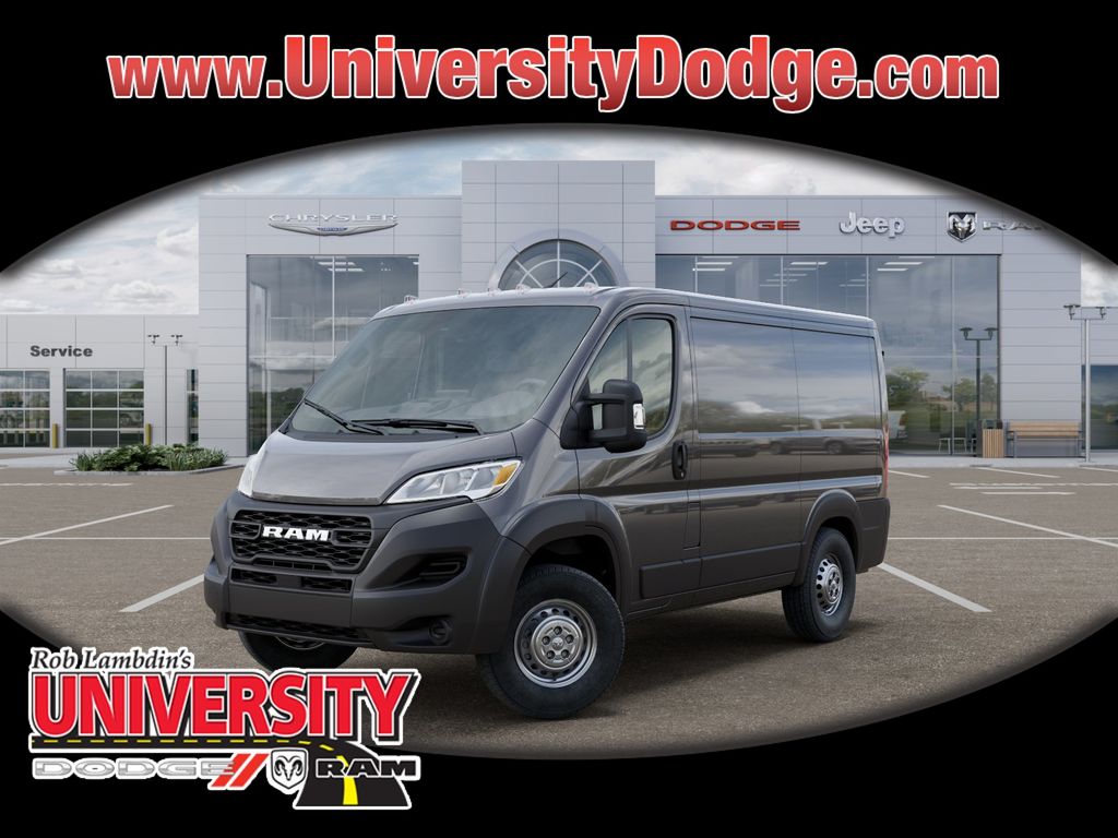 Gray (Granite Crystal Metallic Clearcoat) 2026 RAM ProMaster 1500 Tradesman 118 Low Roof Cargo Van FWD Van Front-Wheel Drive 9-Speed Automatic