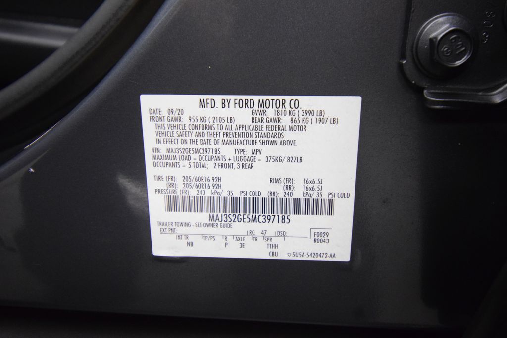 used 2021 Ford EcoSport car, priced at $12,800