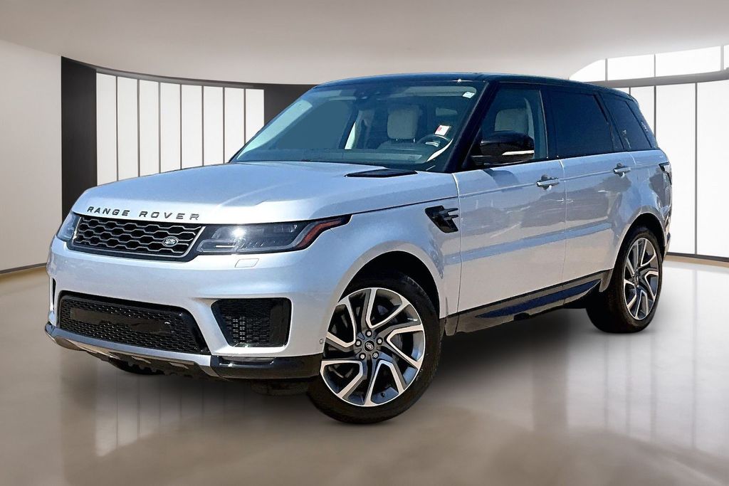 Silver 2022 Land Rover Range Rover Sport Pickup Truck All-Wheel Drive 8-Speed Automatic