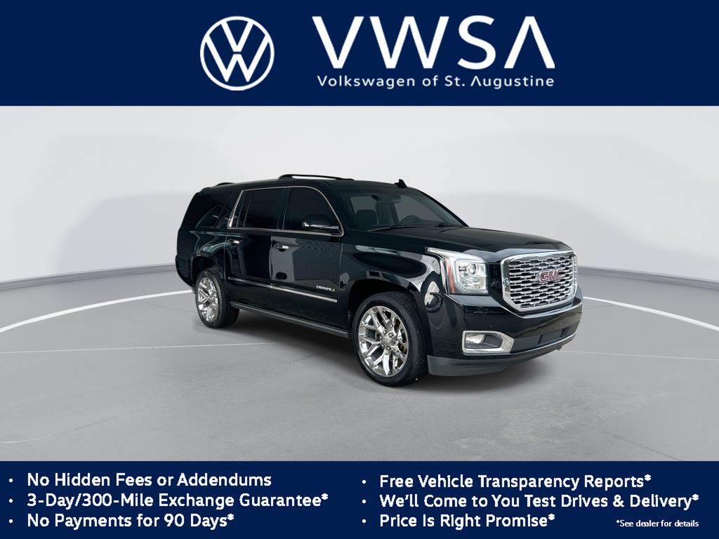 Onyx Black 2019 GMC Yukon XL SUV / Crossover 4X2 