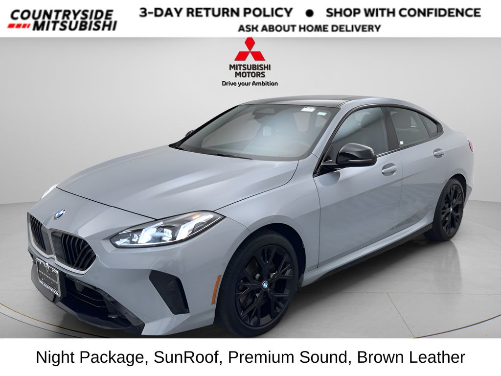 Frozen Pure Gray Metallic 2026 BMW 2 Series Sedan All-Wheel Drive 7-Speed Automatic