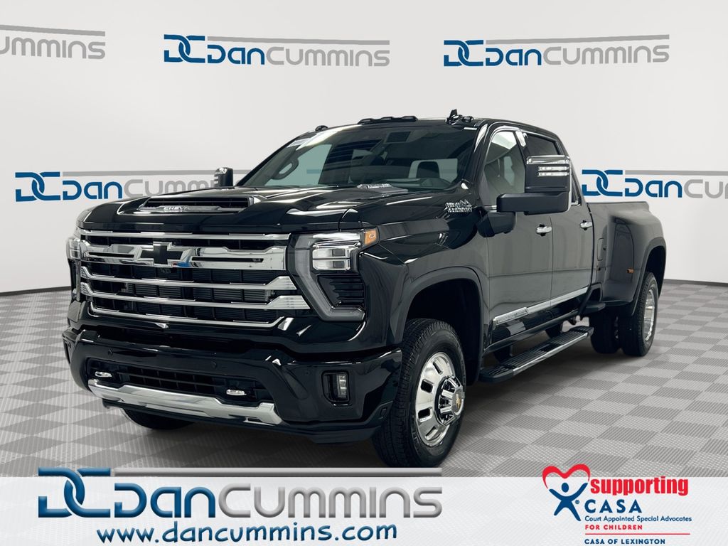 Black 2026 Chevrolet Silverado 3500HD Pickup Truck Four-Wheel Drive Automatic