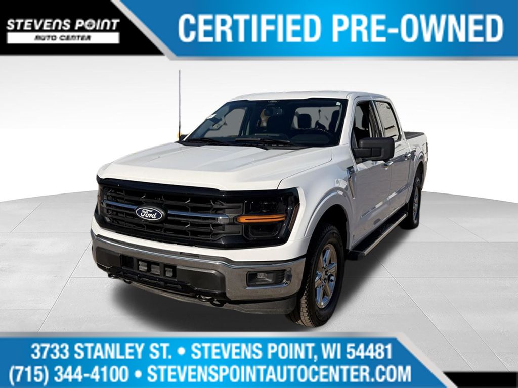 Oxford White 2024 Ford F-150 Pickup Truck Four-Wheel Drive Automatic