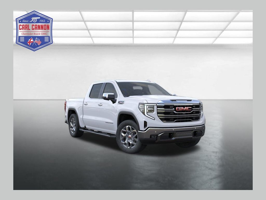 Glacier White 2026 GMC Sierra 1500 Pickup Truck Four-Wheel Drive Automatic