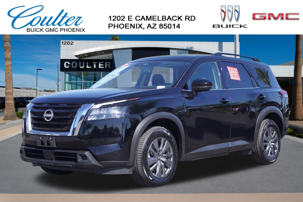 Super Black 2025 Nissan Pathfinder SUV / Crossover Front-Wheel Drive 9-Speed Automatic