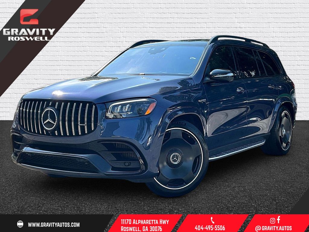 Blue 2024 Mercedes-Benz GLS SUV / Crossover All-Wheel Drive 9-Speed Automatic