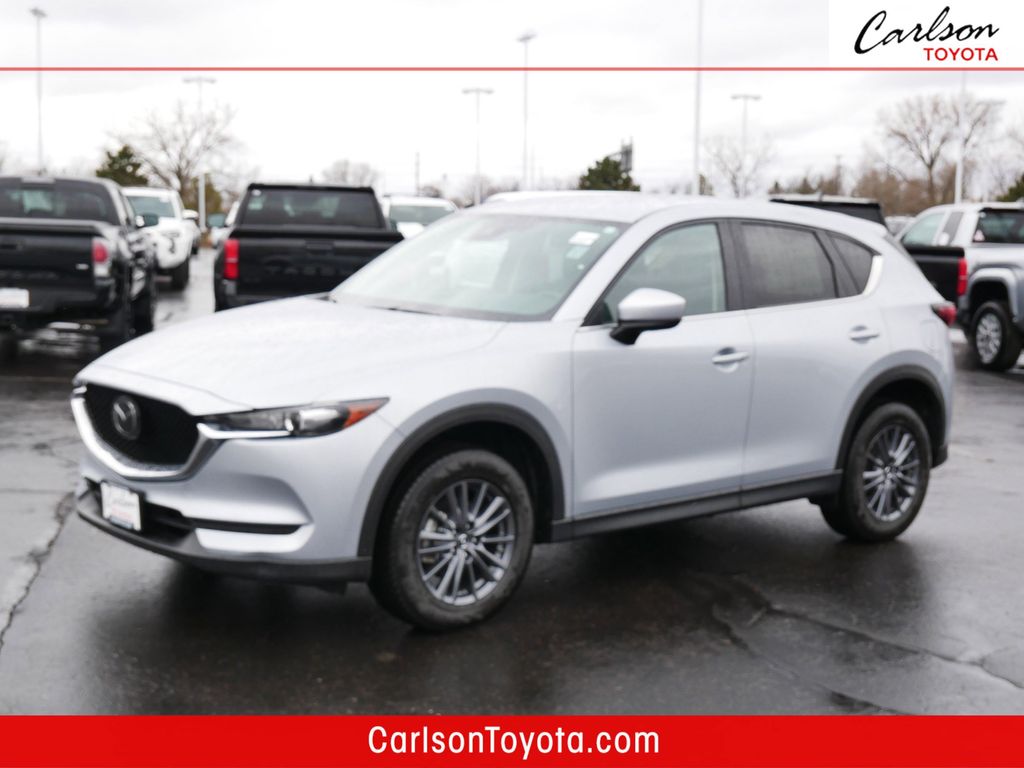 Sonic Silver Metallic 2021 Mazda CX-5 Touring AWD SUV / Crossover All-Wheel Drive 6-Speed Automatic
