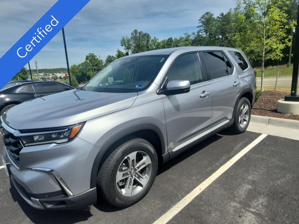 Lunar Silver Metallic 2025 Honda Pilot SUV / Crossover All-Wheel Drive Automatic