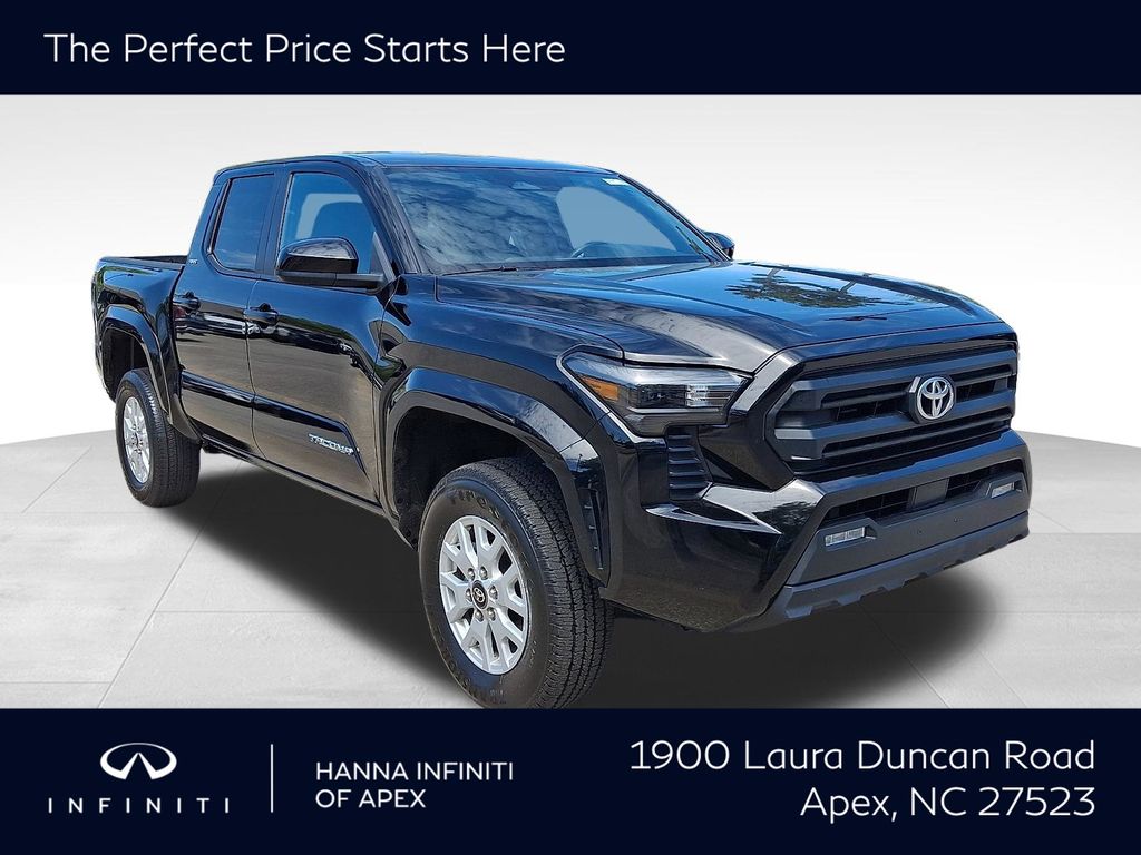 Black 2024 Toyota Tacoma Pickup Truck 4X2 8-Speed Automatic