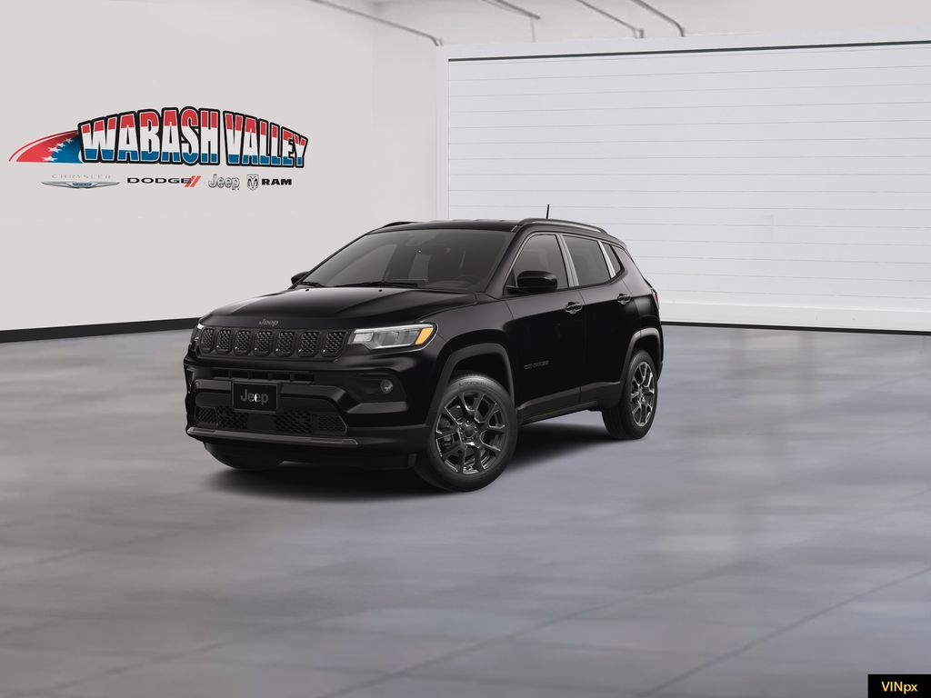Diamond Black Crystal Pearlcoat 2026 Jeep Compass SUV / Crossover Four-Wheel Drive 8-Speed Automatic
