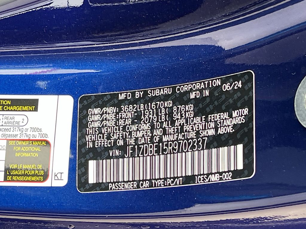 Used 2024 Blue Subaru Limited image 29