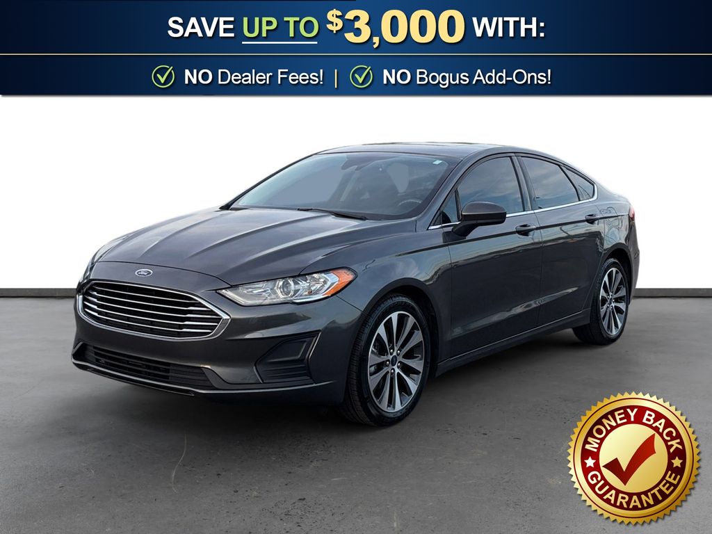 Gray (Magnetic Metallic) 2020 Ford Fusion SE AWD Sedan All-Wheel Drive 6-Speed Automatic
