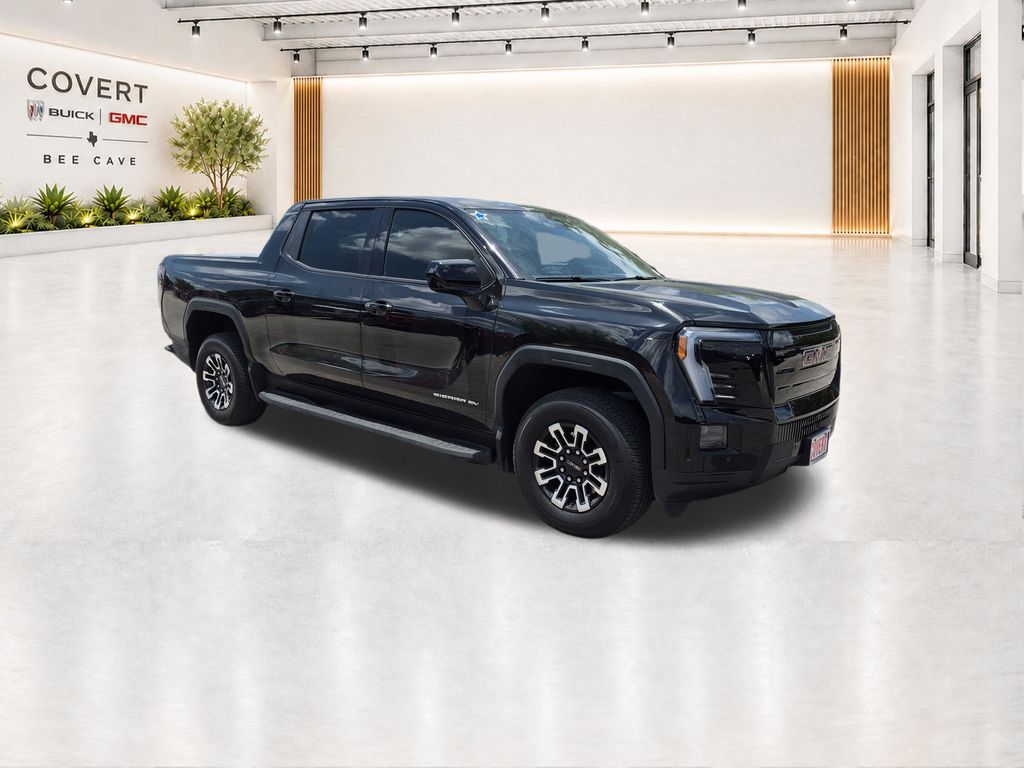 Onyx Black 2026 GMC Sierra EV Pickup Truck All-Wheel Drive 1-Speed Automatic