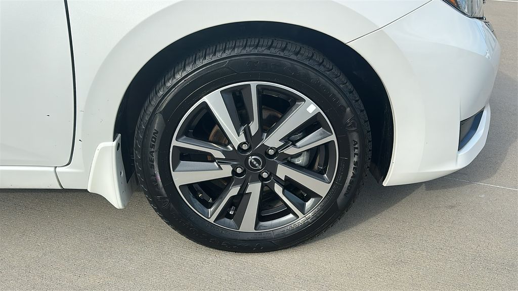 2025 Nissan Versa 1.6 SV White at Wharton Ford