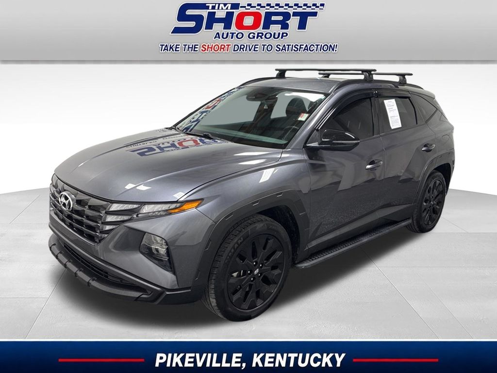 Titanium Gray 2024 Hyundai Tucson SUV / Crossover All-Wheel Drive 8-Speed Automatic