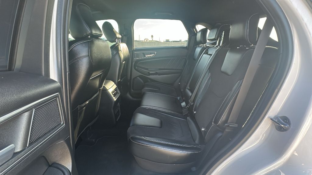 2023 Ford Edge ST White at North Houston Mitsubishi