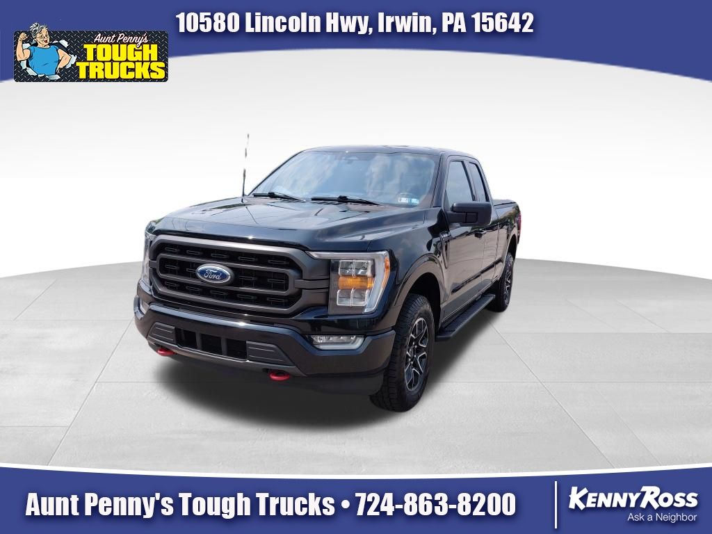 Black Metallic 2023 Ford F-150 Pickup Truck Four-Wheel Drive Automatic