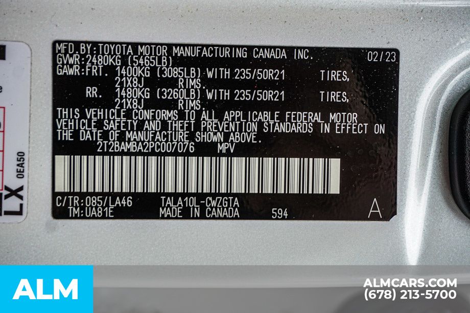 Used 2023 White Lexus 350 Luxury image 61