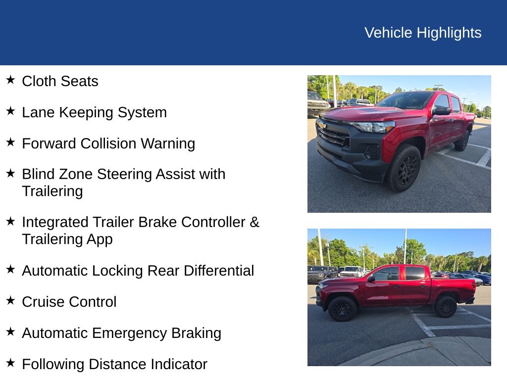 2026 Chevrolet Colorado WT, RWD