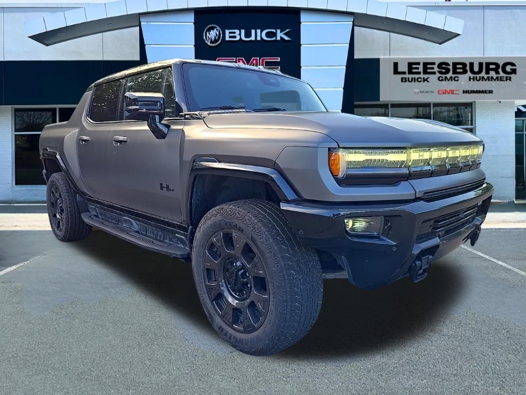 Gray 2026 GMC Hummer EV Pickup Pickup Truck All-Wheel Drive 1-Speed Automatic