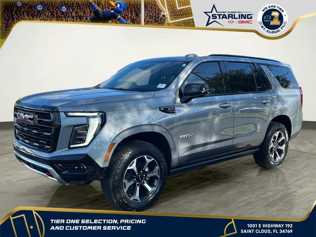 Sterling Metallic 2026 GMC Yukon AT4 Ultimate 4WD SUV / Crossover Four-Wheel Drive