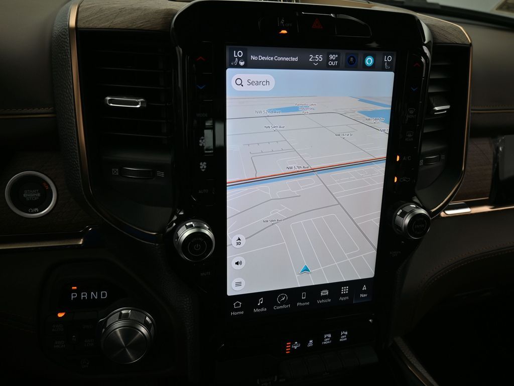 Used 2025 Diamond Black Crystal Pearlcoat Ram Limited image 18