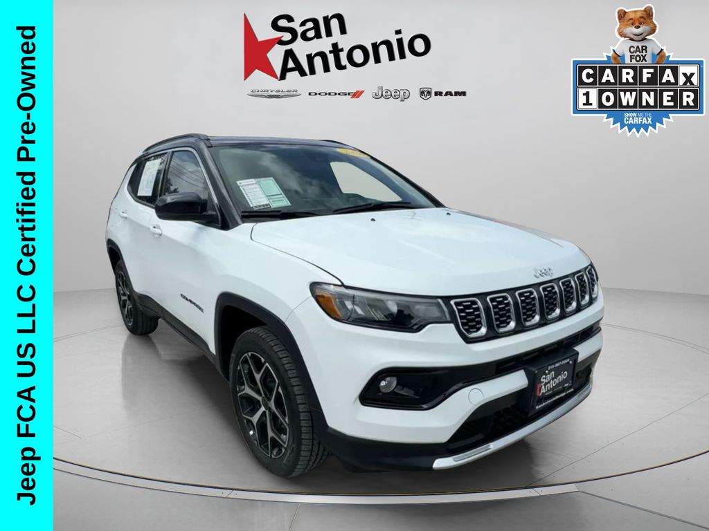 Bright White Clearcoat 2026 Jeep Compass SUV / Crossover Four-Wheel Drive 8-Speed Automatic