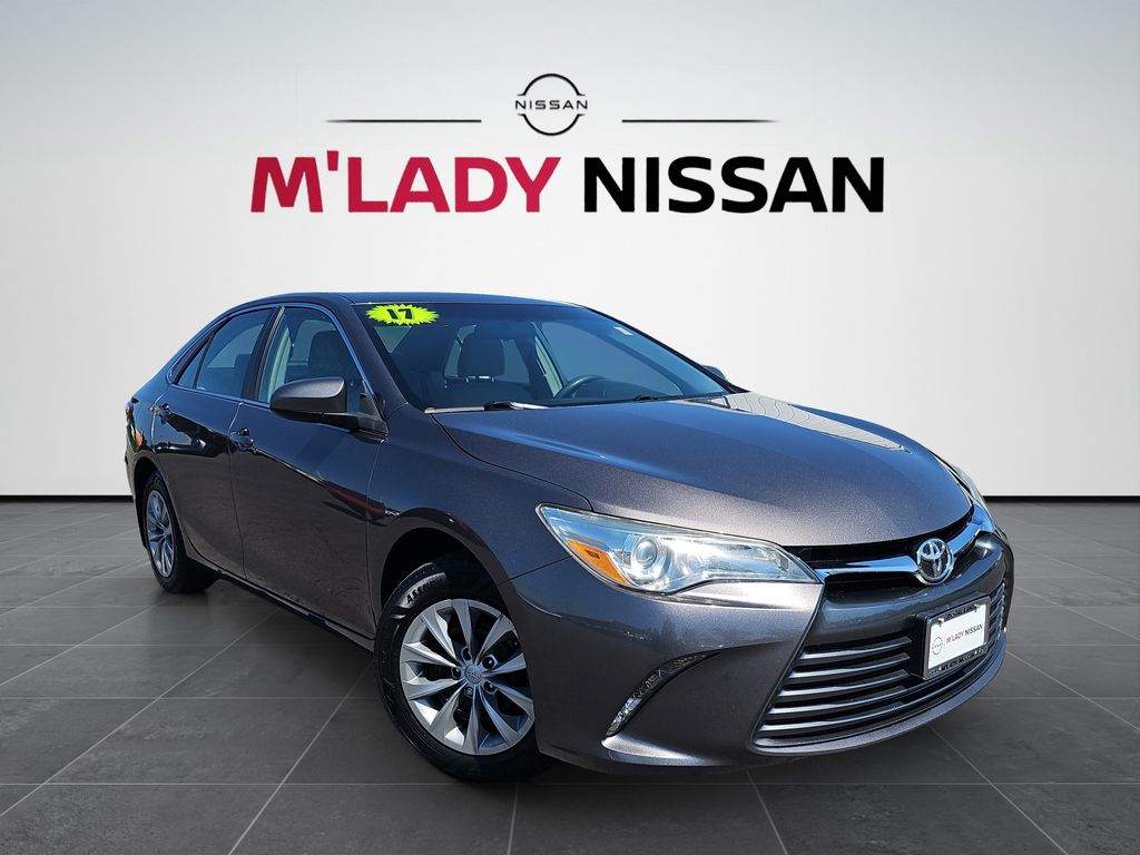 Predawn Gray Mica 2017 Toyota Camry Sedan Front-Wheel Drive 6-Speed Automatic