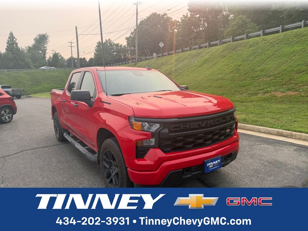 Red Hot 2026 Chevrolet Silverado 1500 Pickup Truck Four-Wheel Drive 8-Speed Automatic