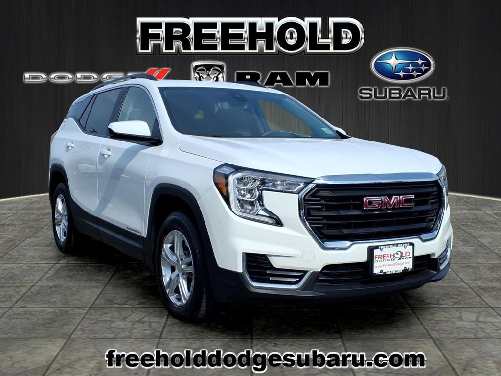 used 2022 GMC Terrain car, priced at $21,900