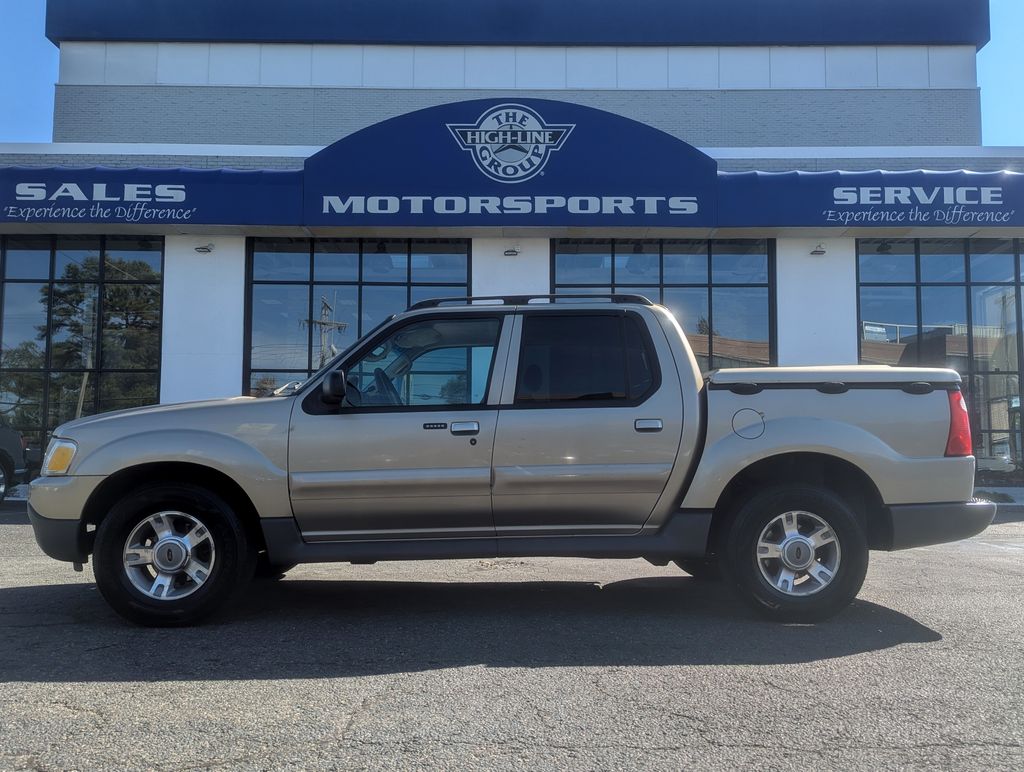 Brown 2003 Ford Explorer Sport Trac Pickup Truck Rear-Wheel Drive Automatic