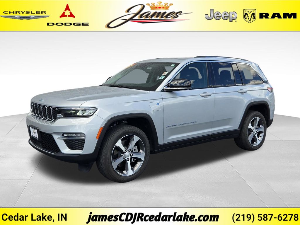 Silver Zynith 2022 Jeep Grand Cherokee 4xe SUV / Crossover Four-Wheel Drive 8-Speed Automatic