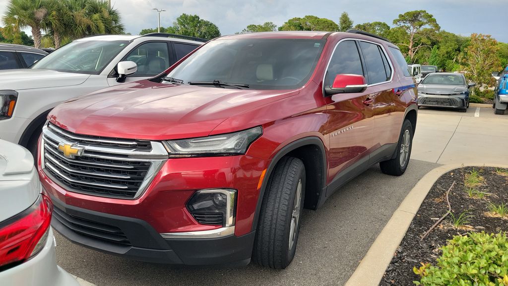 Radiant Red 2023 Chevrolet Traverse SUV / Crossover Front-Wheel Drive 9-Speed Automatic