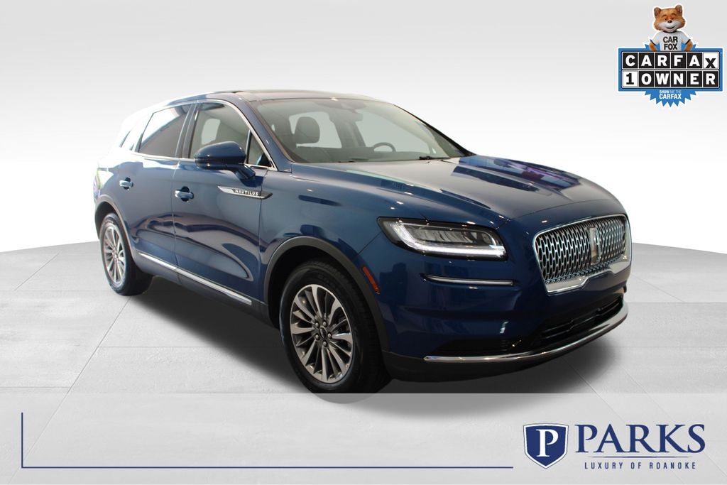 Blue 2021 Lincoln Nautilus SUV / Crossover Front-Wheel Drive 8-Speed Automatic
