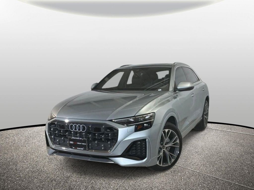 Satellite Silver Metallic 2025 Audi Q8 SUV / Crossover All-Wheel Drive 8-Speed Automatic