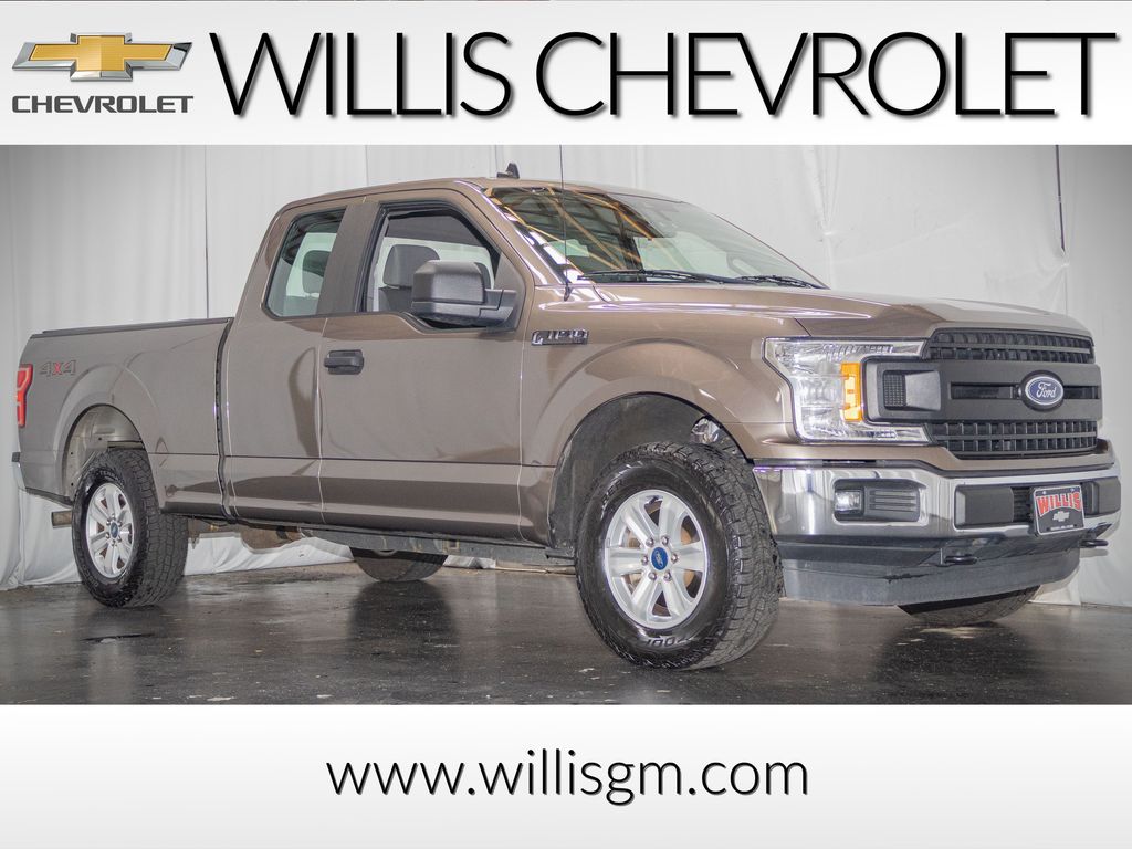 Stone Gray 2020 Ford F-150 XL SuperCab 4WD Pickup Truck Four-Wheel Drive Automatic