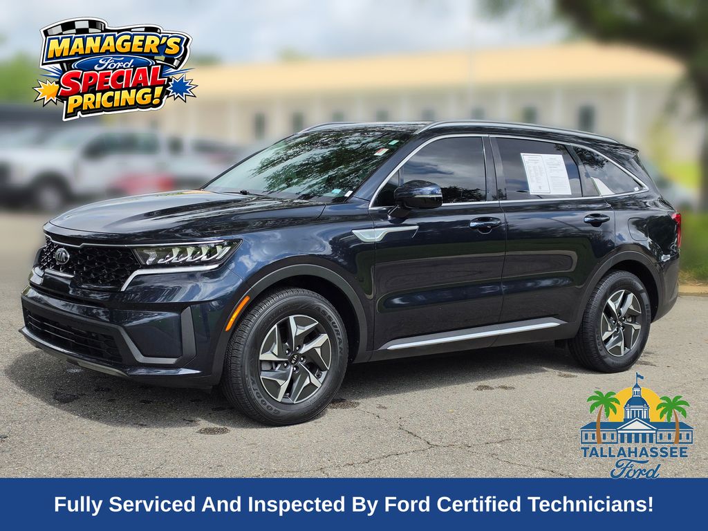 Gravity Blue 2021 Kia Sorento Hybrid SUV / Crossover Front-Wheel Drive 6-Speed Automatic