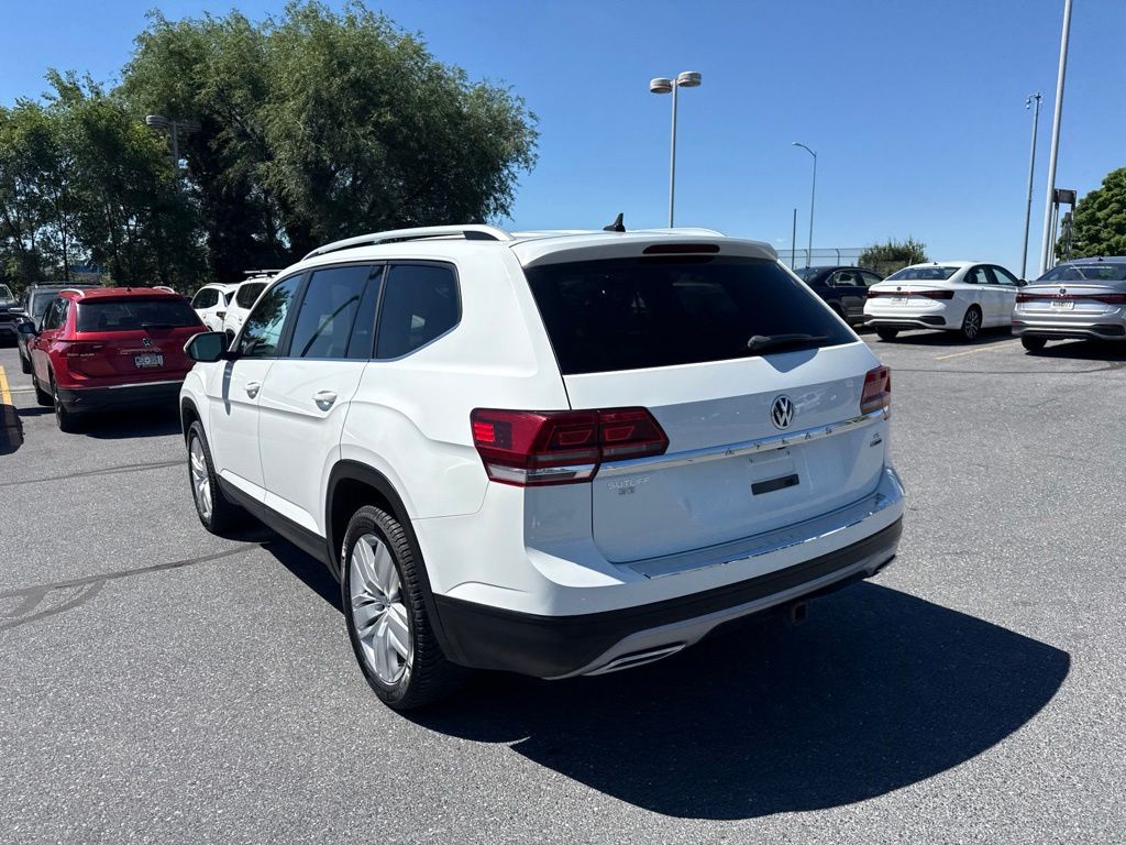 2019 Volkswagen Atlas 3.6L V6 SE White at Carlisle Cadillac Buick GMC