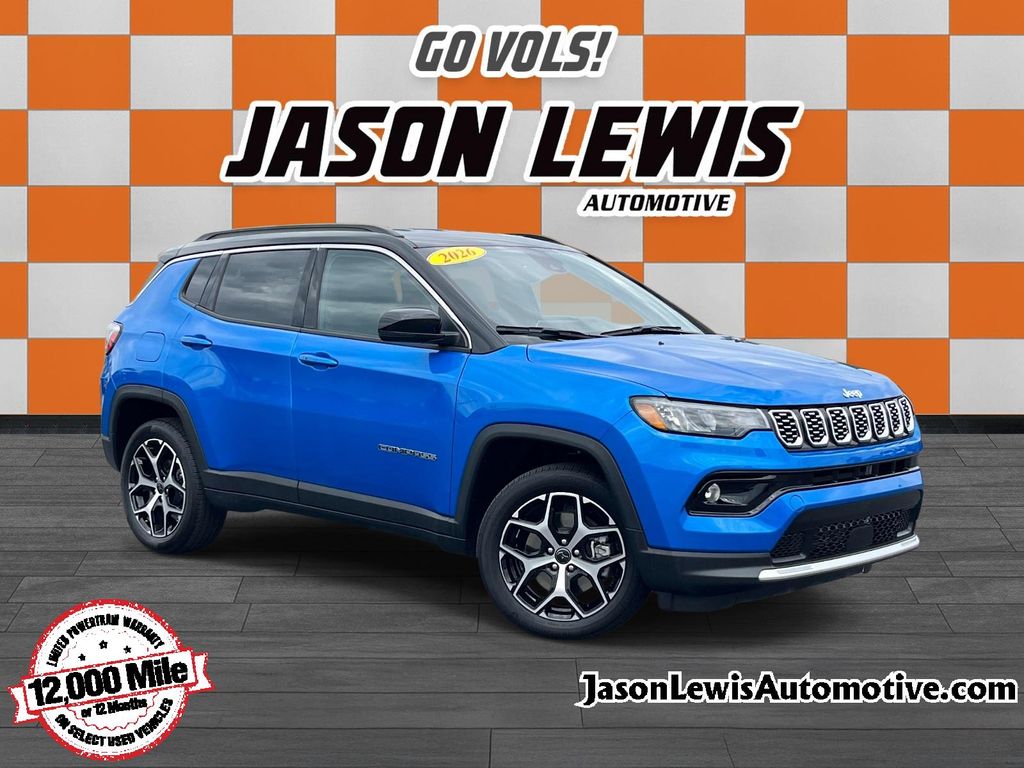 Blue Pearl 2026 Jeep Compass SUV / Crossover Four-Wheel Drive 8-Speed Automatic