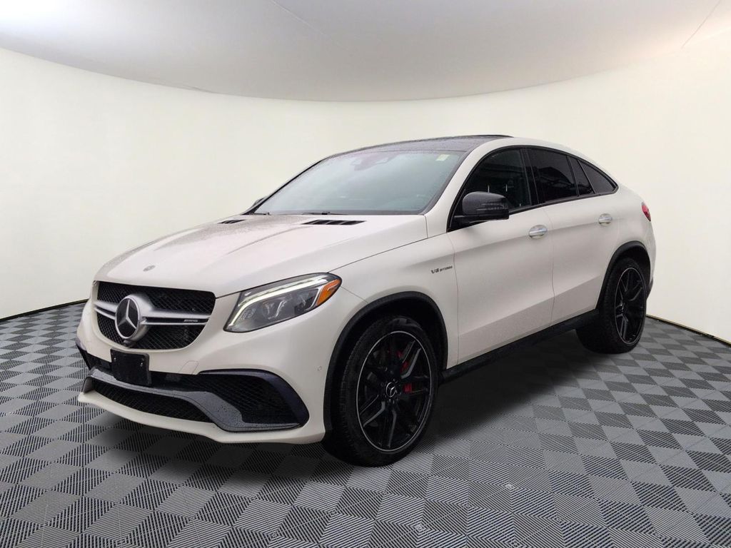 designo Diamond White Metallic 2019 Mercedes-Benz GLE AMG GLE 63 S Coupe 4MATIC SUV / Crossover All-Wheel Drive 7-Speed Automatic