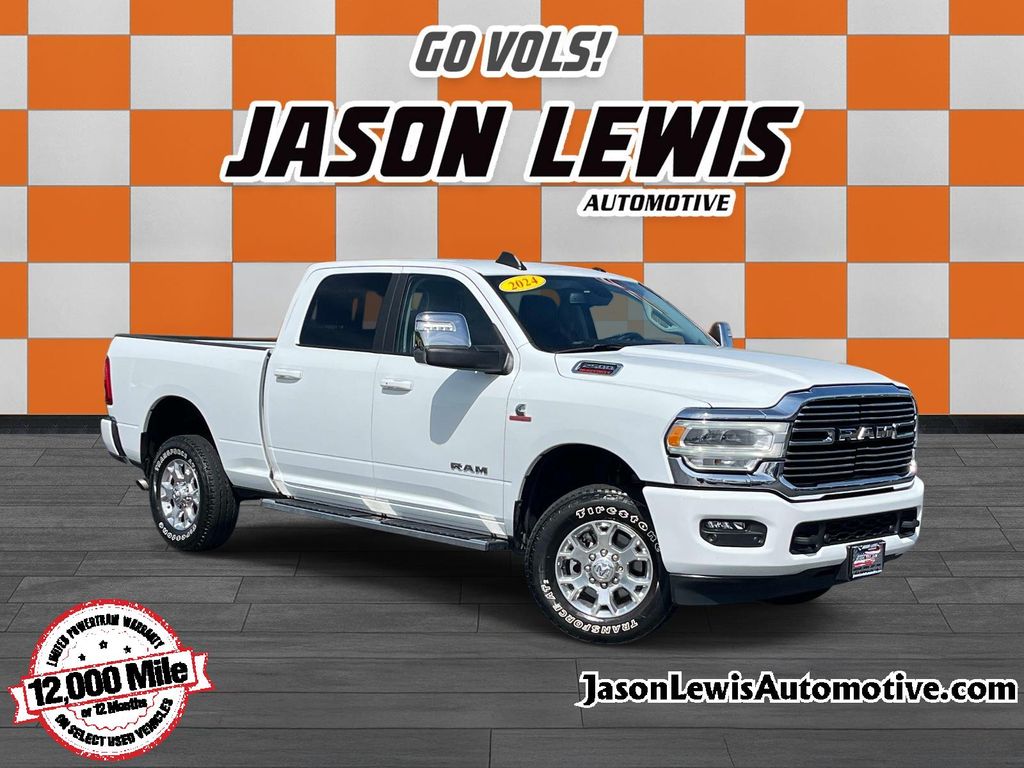 Bright White Clearcoat 2024 RAM 2500 Pickup Truck Four-Wheel Drive 6-Speed Automatic