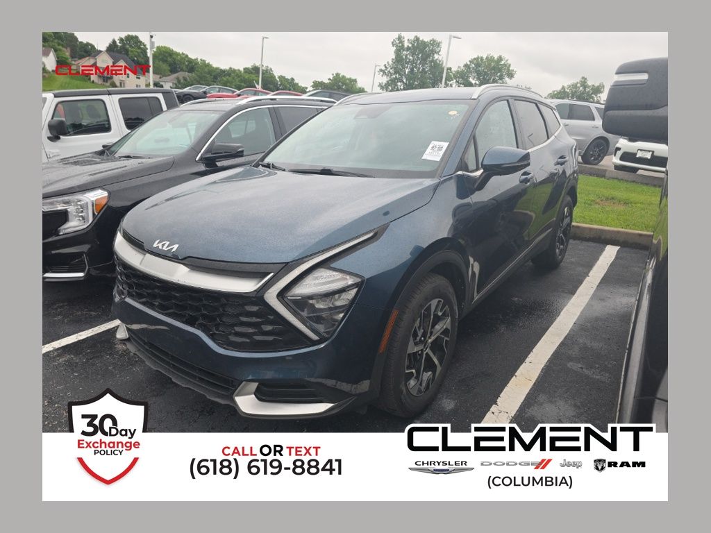 Vesta Blue 2023 Kia Sportage Hybrid SUV / Crossover All-Wheel Drive 6-Speed Automatic