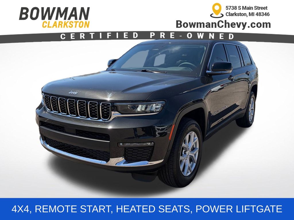 Rocky Mountain Pearlcoat 2023 Jeep Grand Cherokee L SUV / Crossover Four-Wheel Drive 8-Speed Automatic