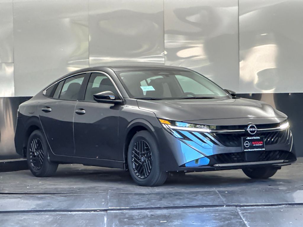 Gray (Gun Metallic) 2026 Nissan Sentra SV FWD Sedan Front-Wheel Drive Continuously Variable Transmission