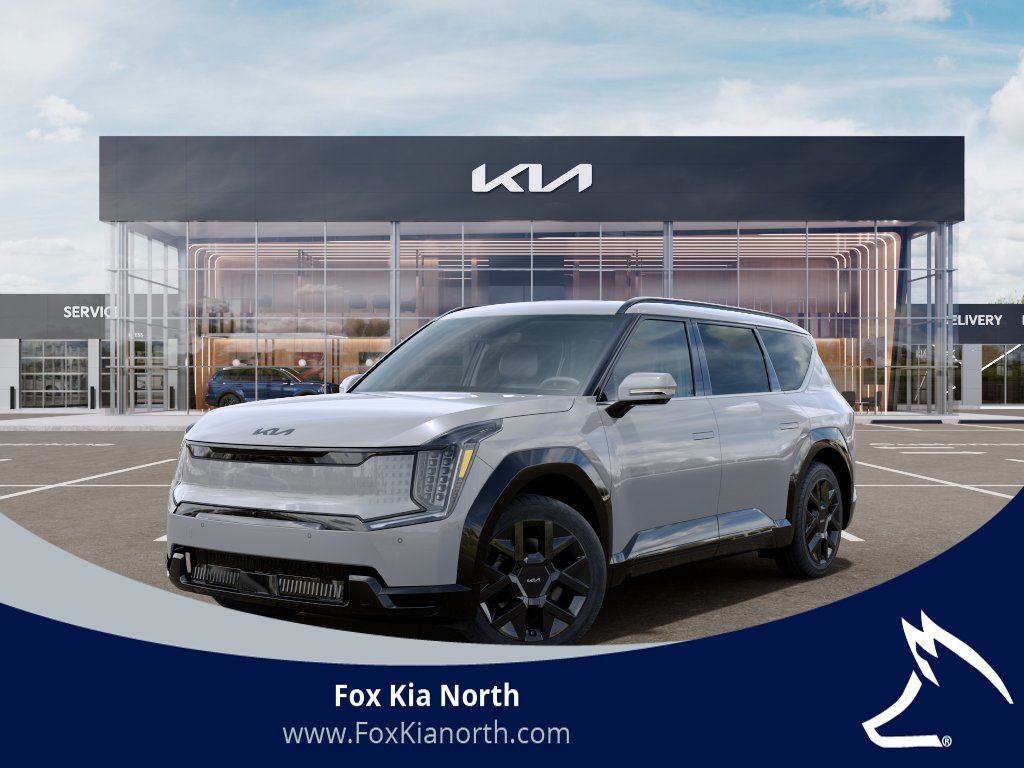 Wolf Gray 2026 Kia EV9 SUV / Crossover All-Wheel Drive 1-Speed Automatic
