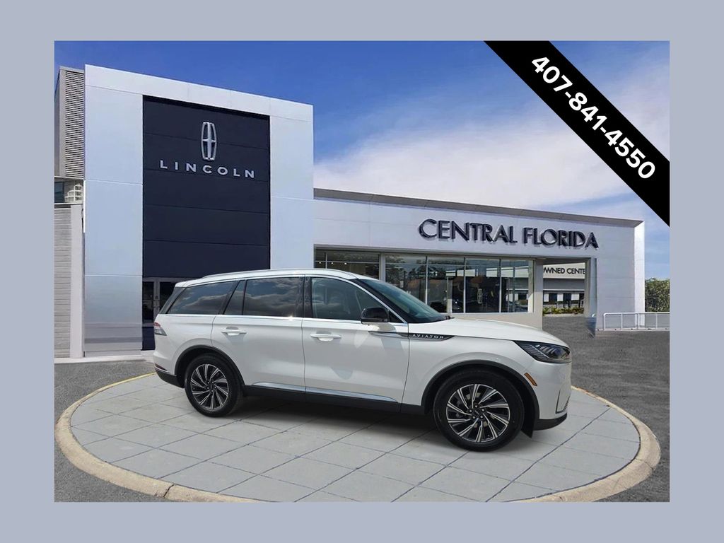 White 2026 Lincoln Aviator Premiere RWD SUV / Crossover Rear-Wheel Drive Automatic