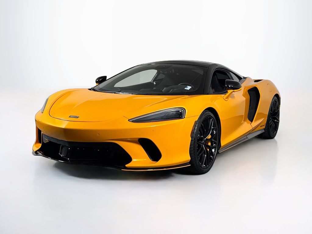 Orange 2023 McLaren GT Coupe Rear-Wheel Drive 7-Speed Automatic